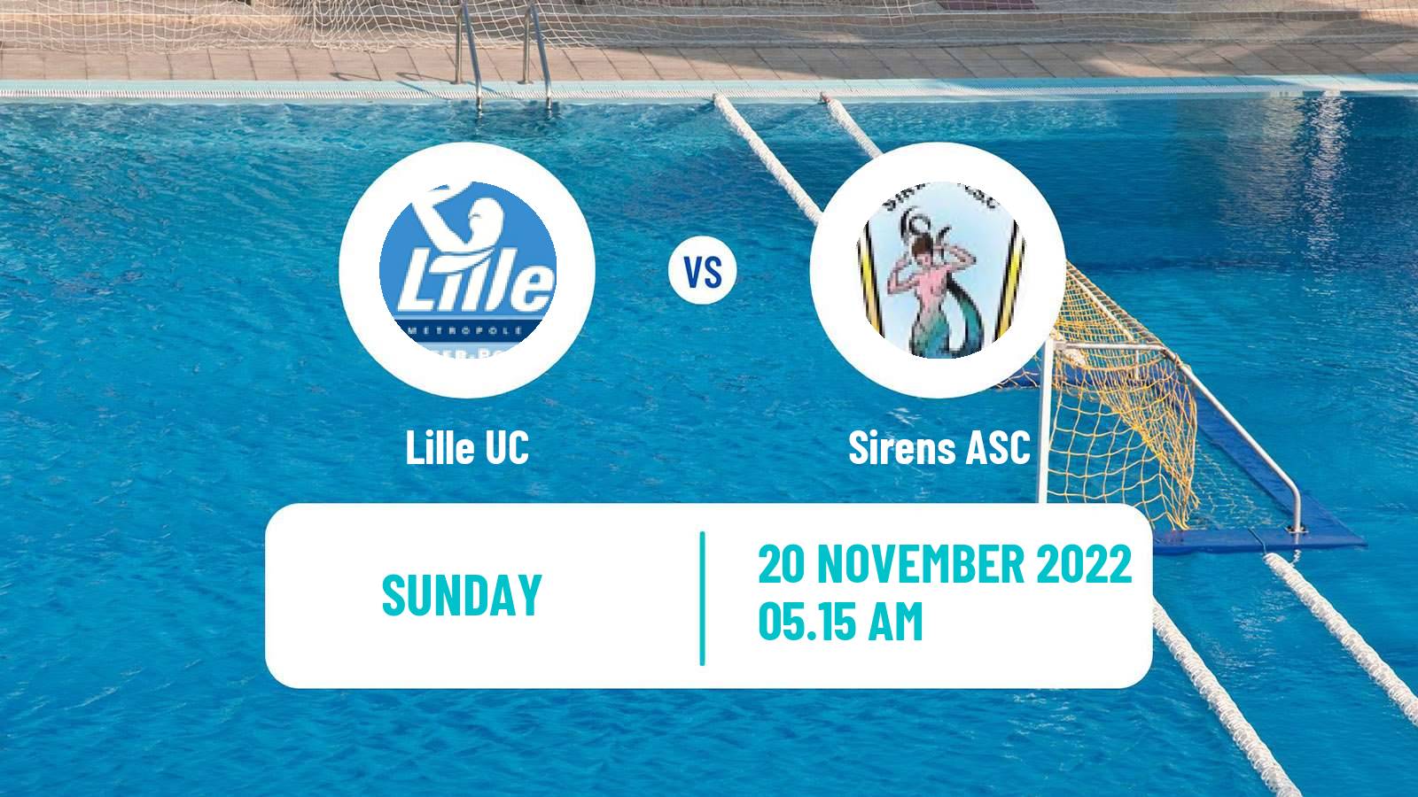 Water polo Champions League Water Polo Women Lille - Sirens