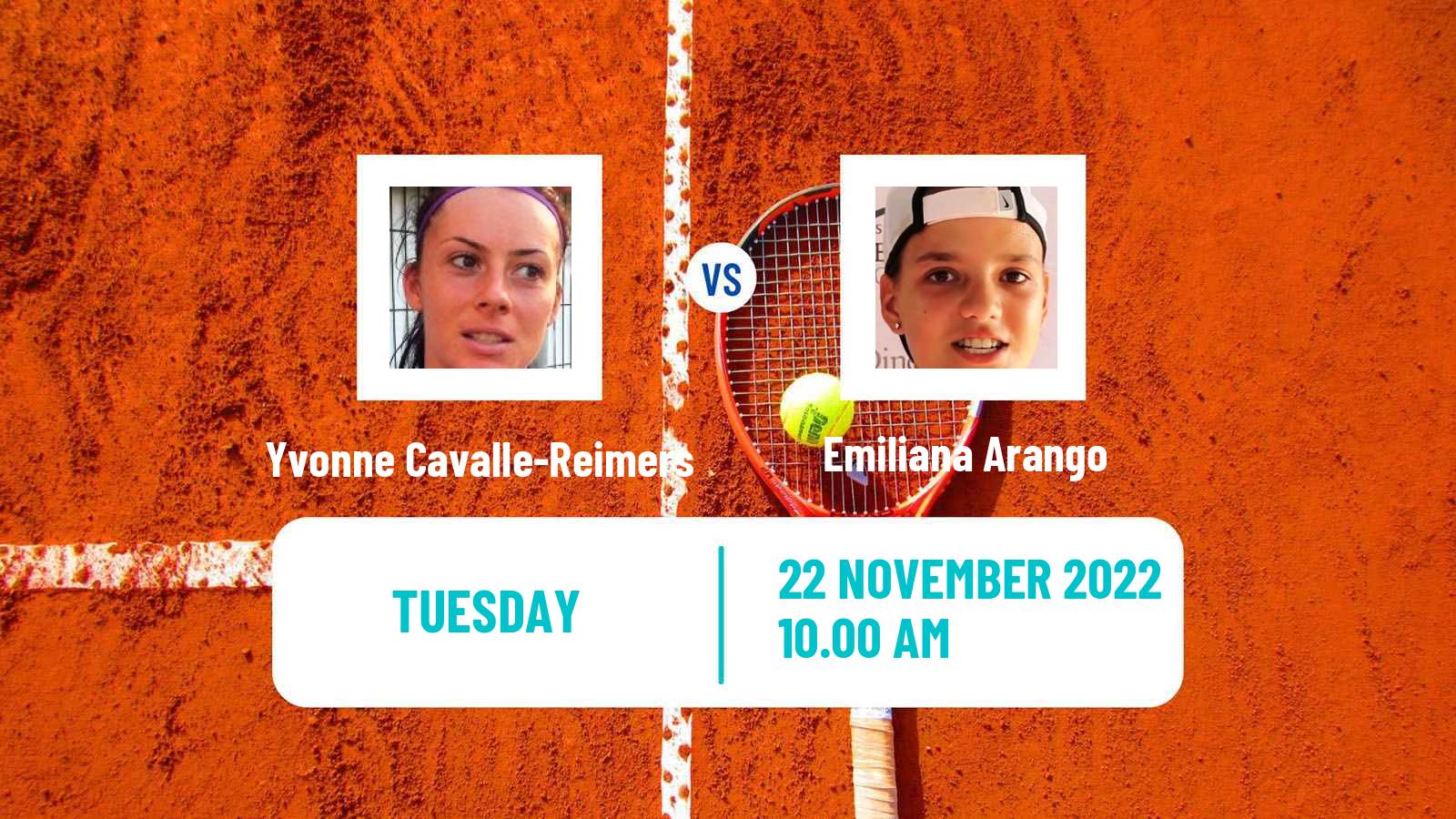 Tennis ATP Challenger Yvonne Cavalle-Reimers - Emiliana Arango