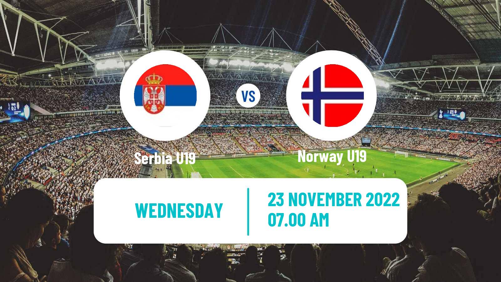 Soccer UEFA Euro U19 Serbia U19 - Norway U19