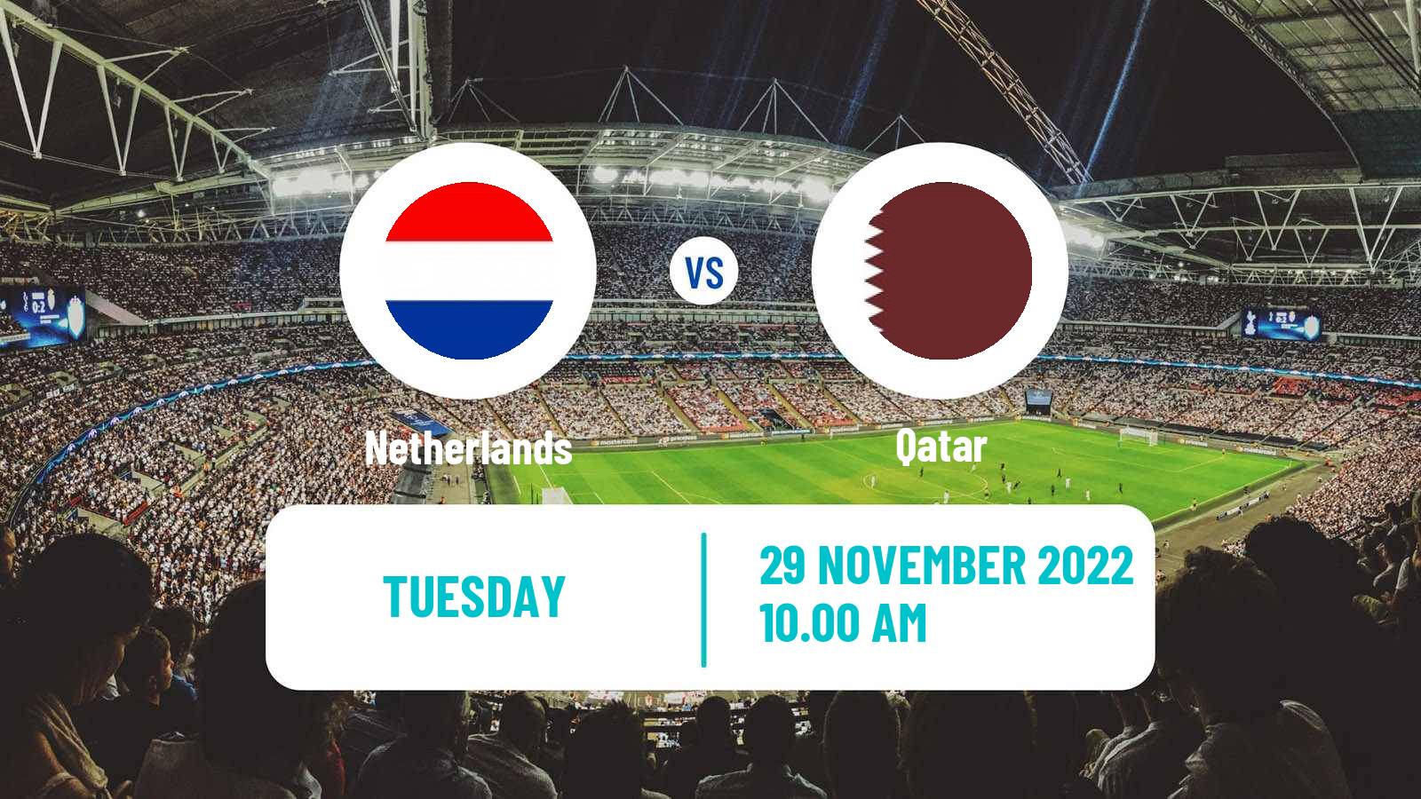 Soccer FIFA World Cup Netherlands - Qatar