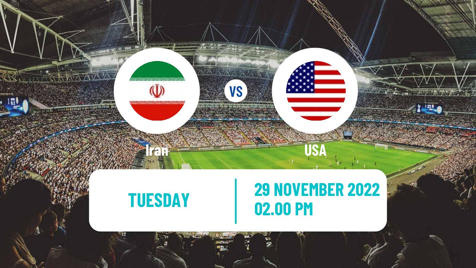 Soccer FIFA World Cup Iran - USA