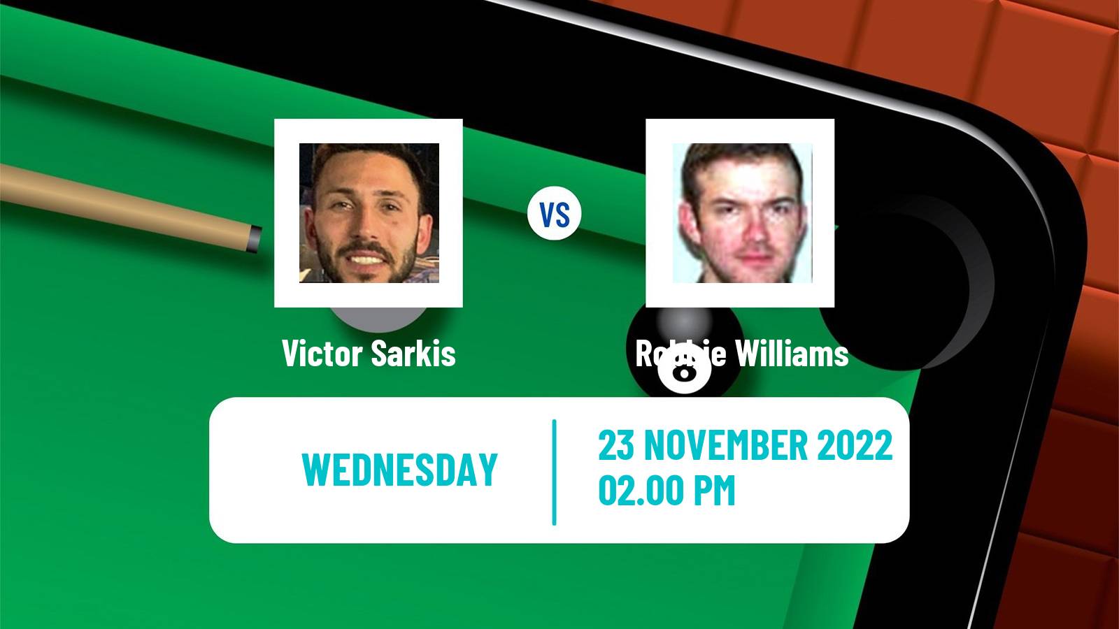 Snooker Snooker Victor Sarkis - Robbie Williams