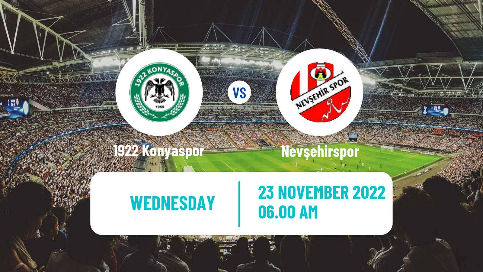 Soccer Turkish 3 Lig Group 1 1922 Konyaspor - Nevşehirspor