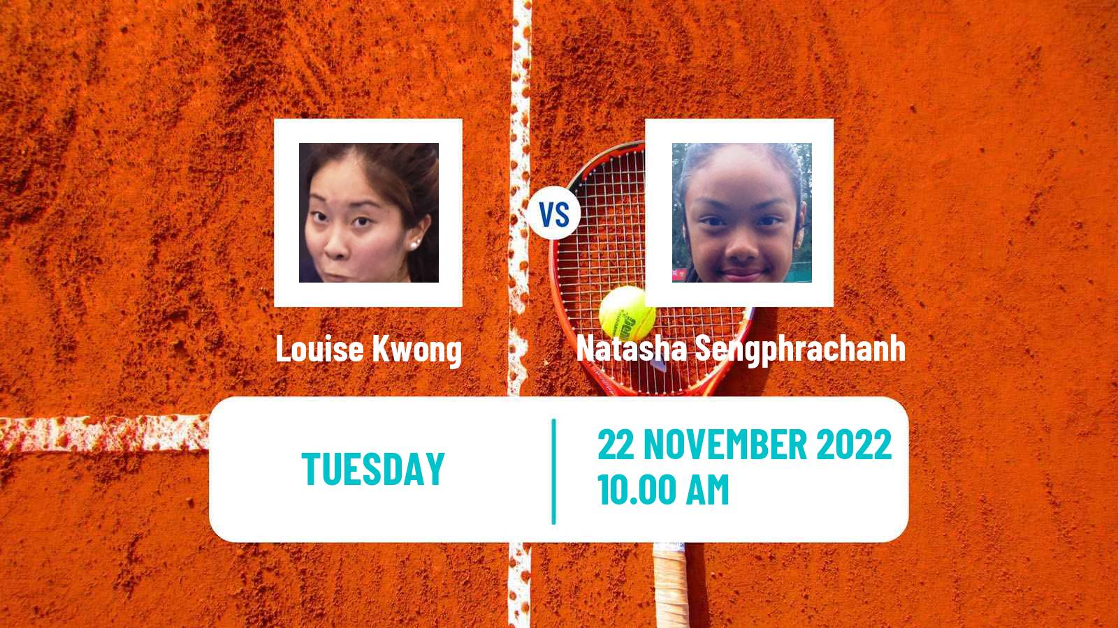 Tennis ITF Tournaments Louise Kwong - Natasha Sengphrachanh