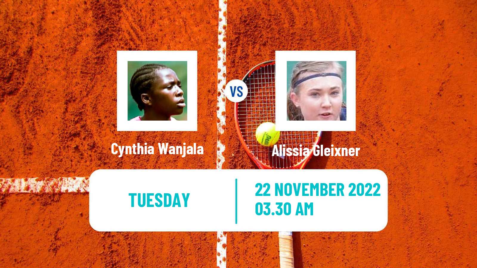 Tennis ITF Tournaments Cynthia Wanjala - Alissia Gleixner