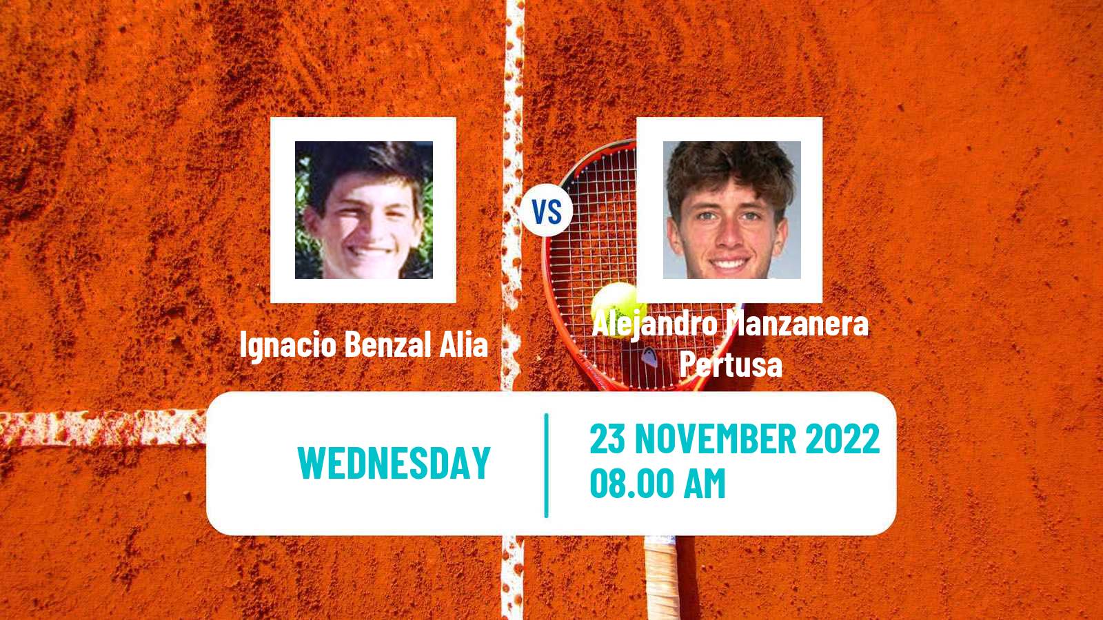 Tennis ITF Tournaments Ignacio Benzal Alia - Alejandro Manzanera Pertusa