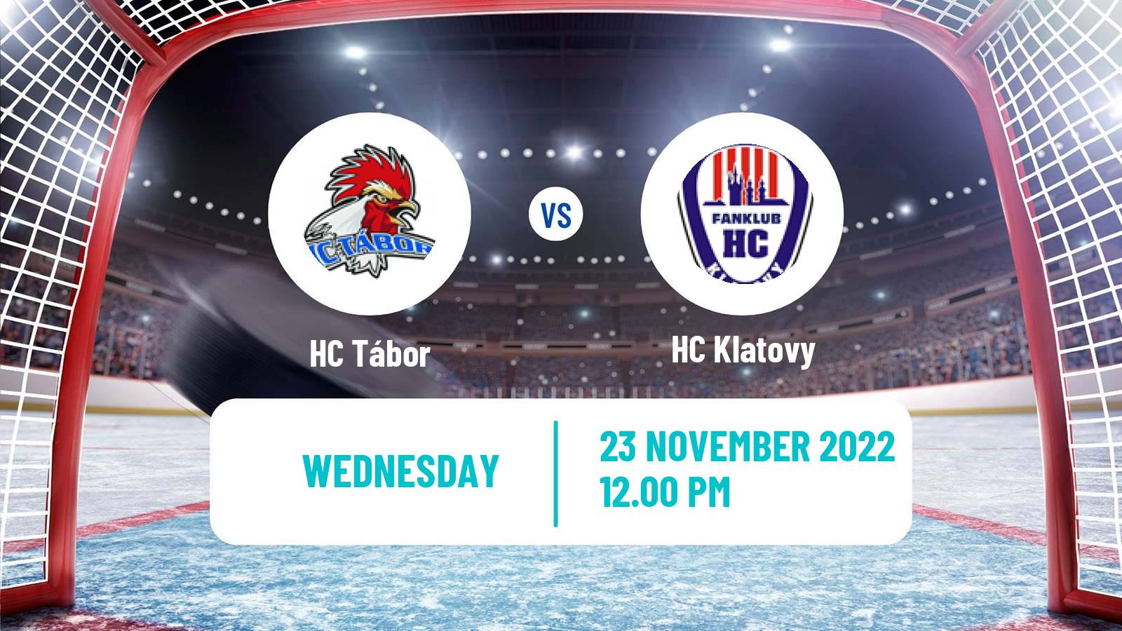 Hockey Czech 2 Liga Hockey West Tábor - Klatovy