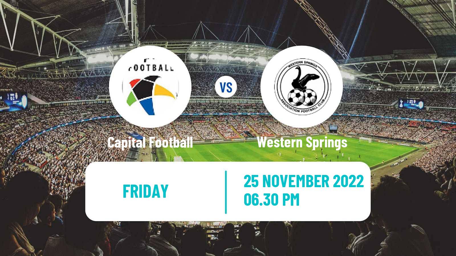 Soccer New Zealand National League Women Capital Football - Western Springs