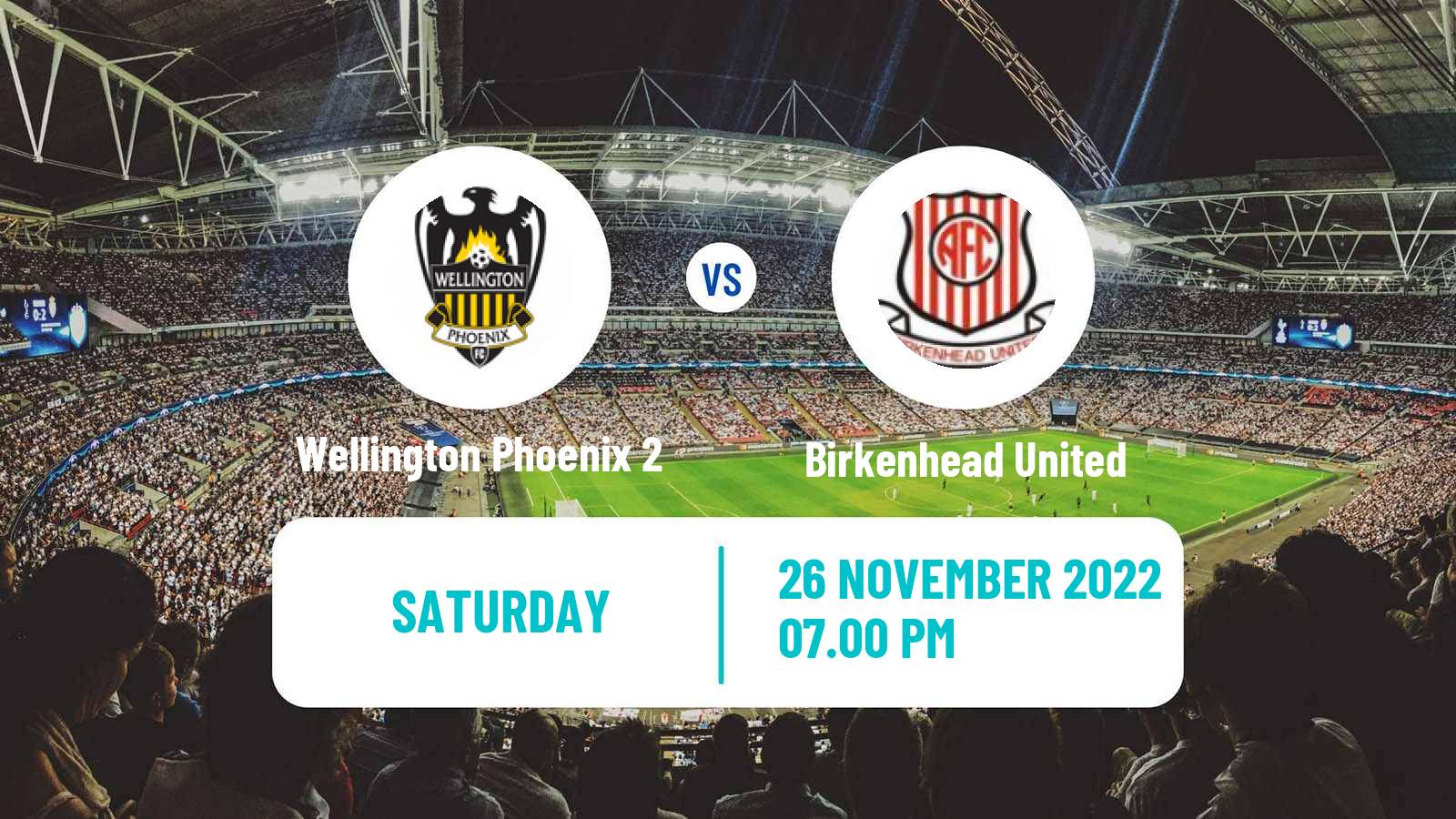 Soccer New Zealand National League Wellington Phoenix 2 - Birkenhead United