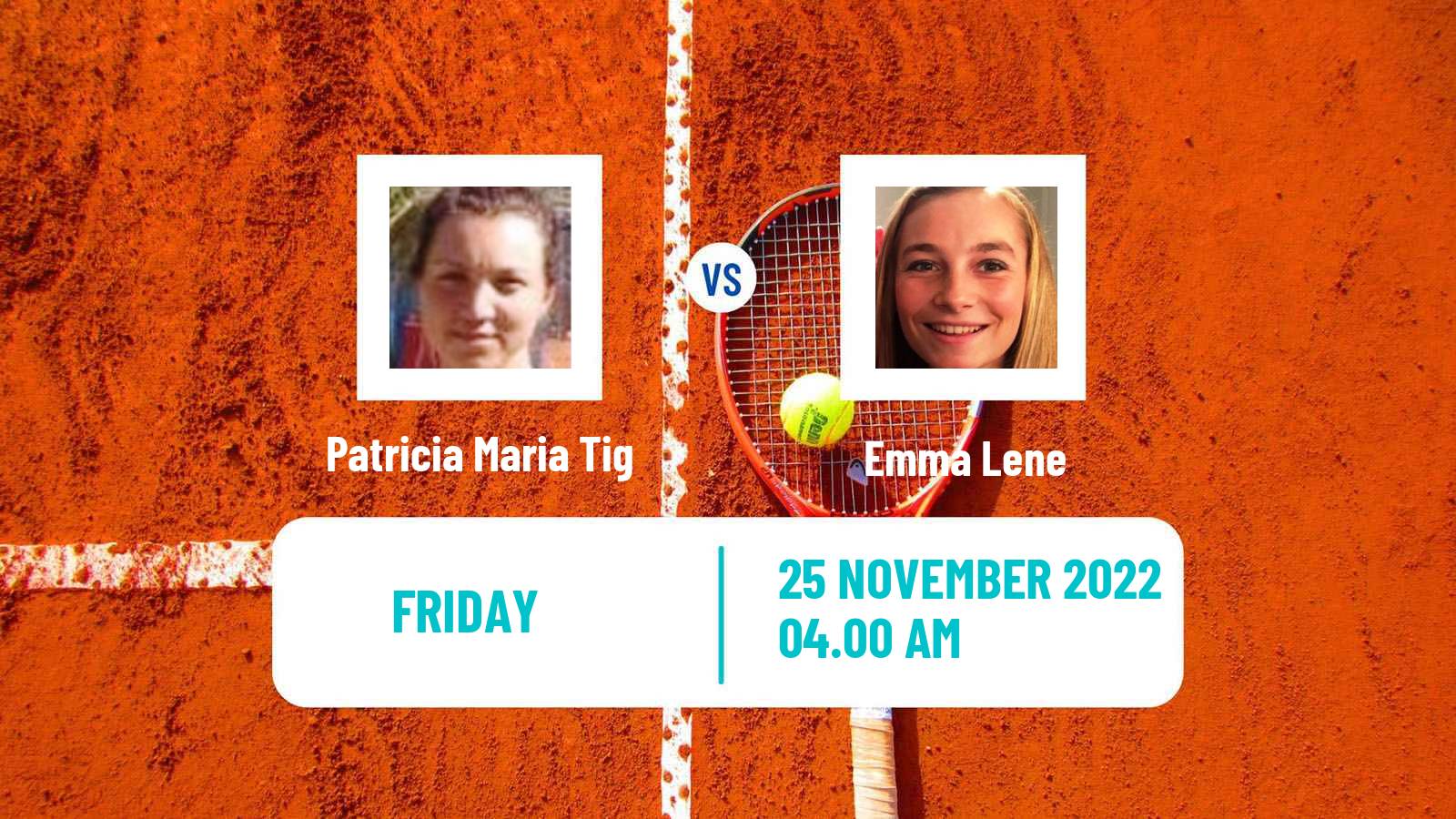 Tennis ITF Tournaments Patricia Maria Tig - Emma Lene