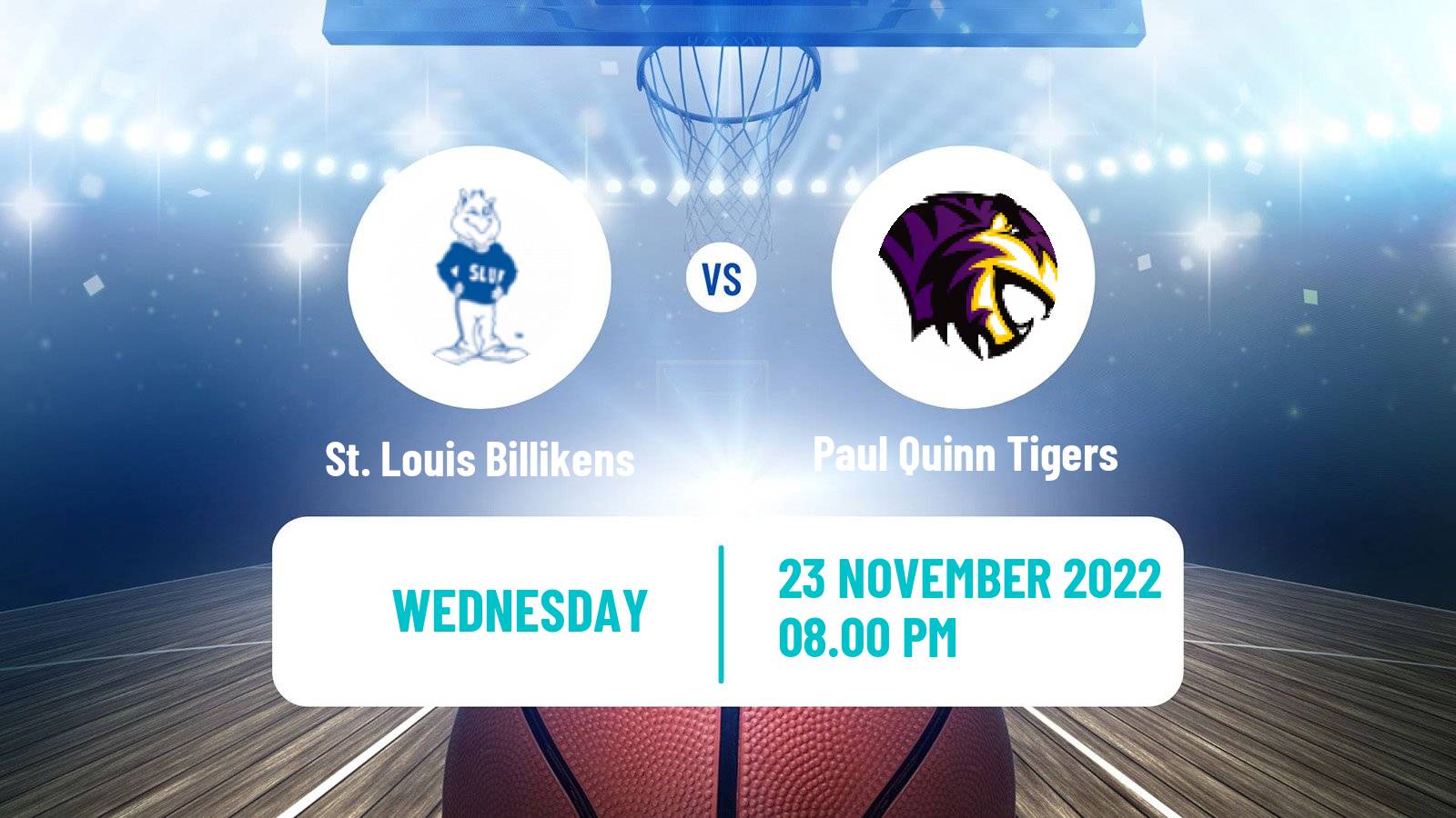 Basketball NCAA College Basketball St. Louis Billikens - Paul Quinn Tigers