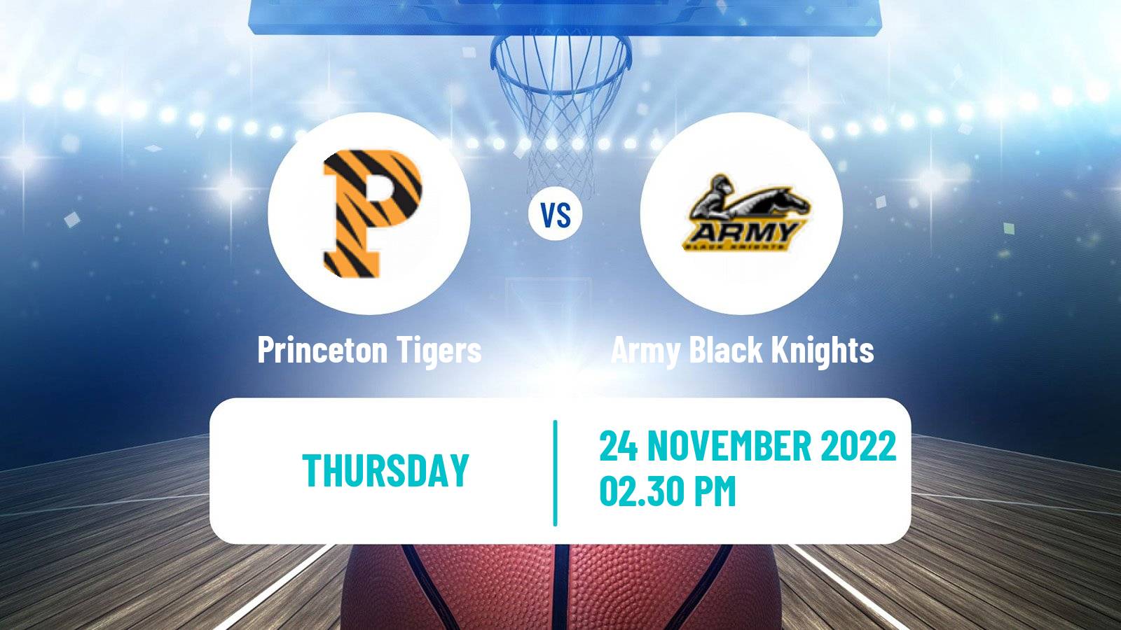 Basketball NCAA College Basketball Princeton Tigers - Army Black Knights