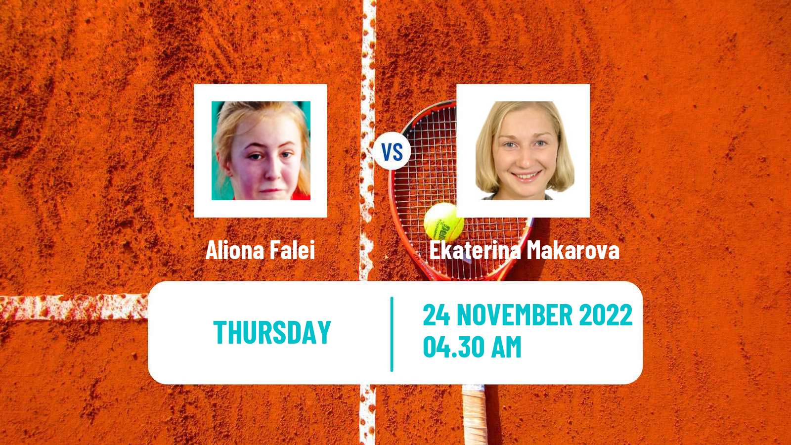 Tennis ITF Tournaments Aliona Falei - Ekaterina Makarova