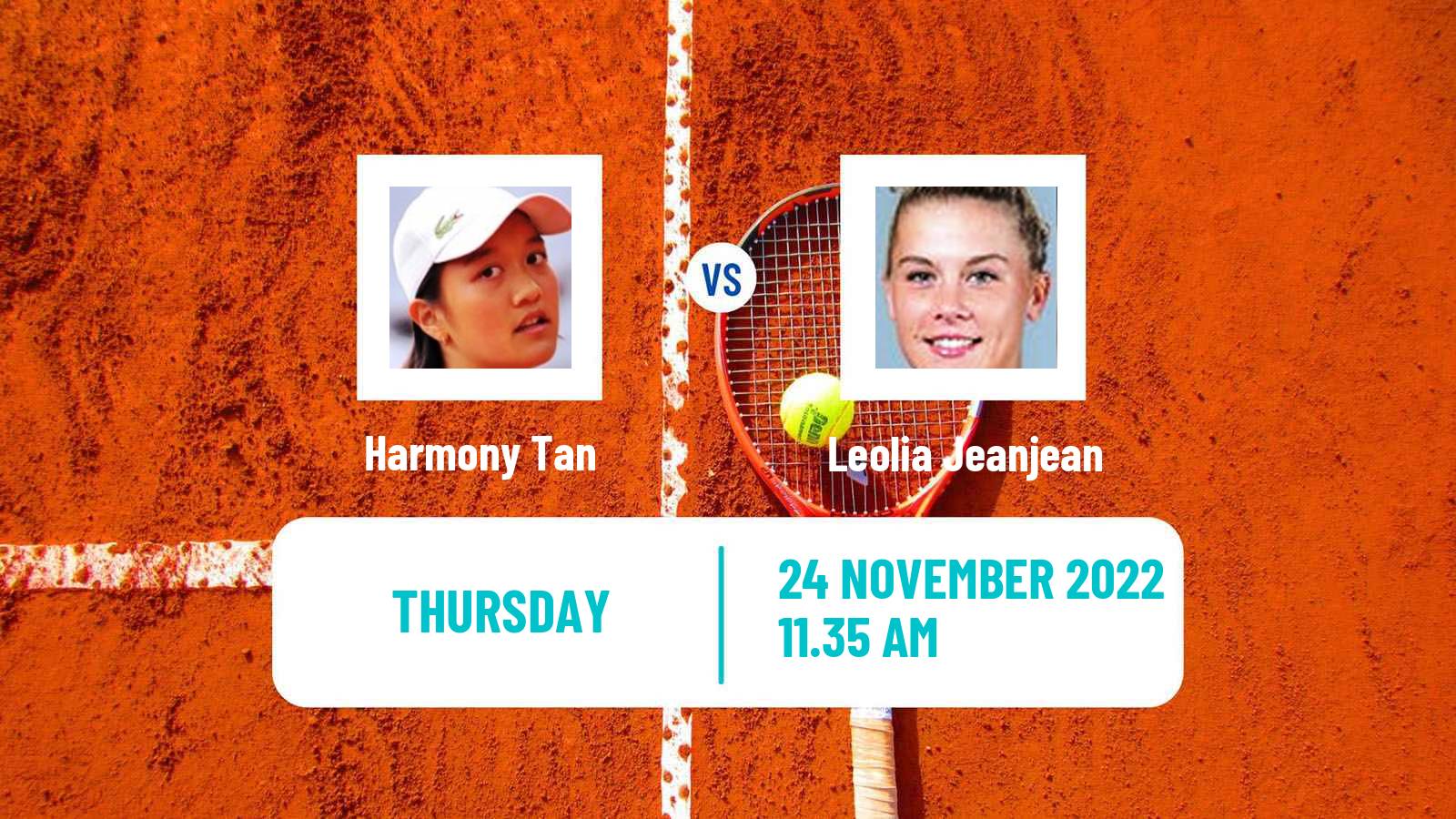 Tennis ATP Challenger Harmony Tan - Leolia Jeanjean