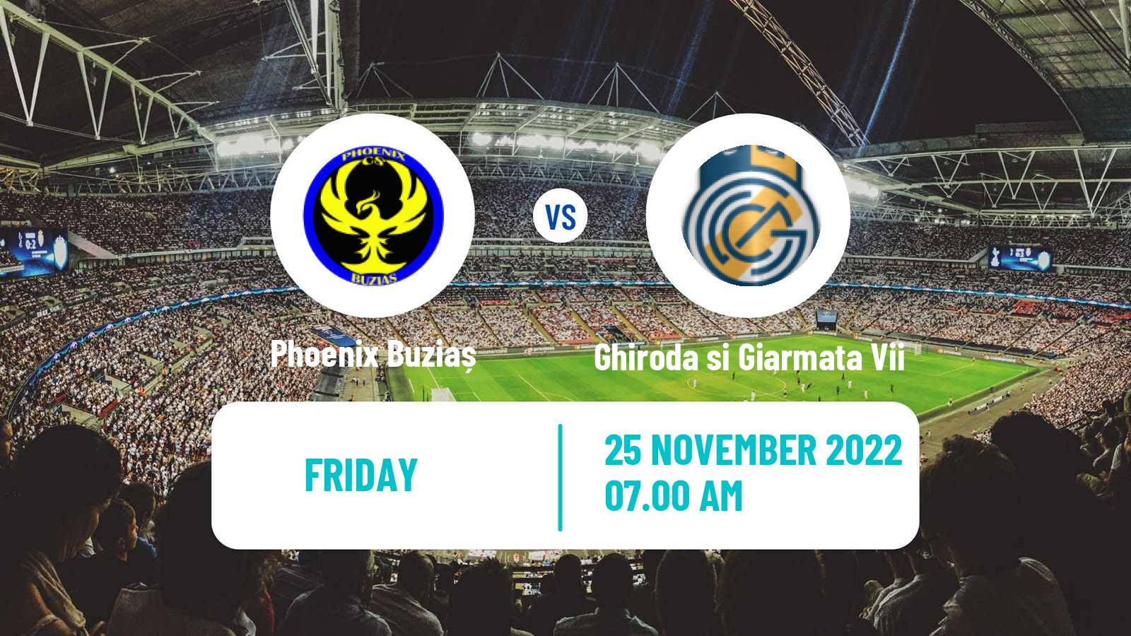 Soccer Romanian Liga 3 - Seria 8 Phoenix Buziaș - Ghiroda si Giarmata Vii