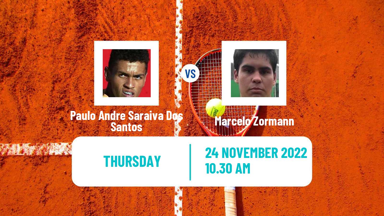 Tennis ITF Tournaments Paulo Andre Saraiva Dos Santos - Marcelo Zormann
