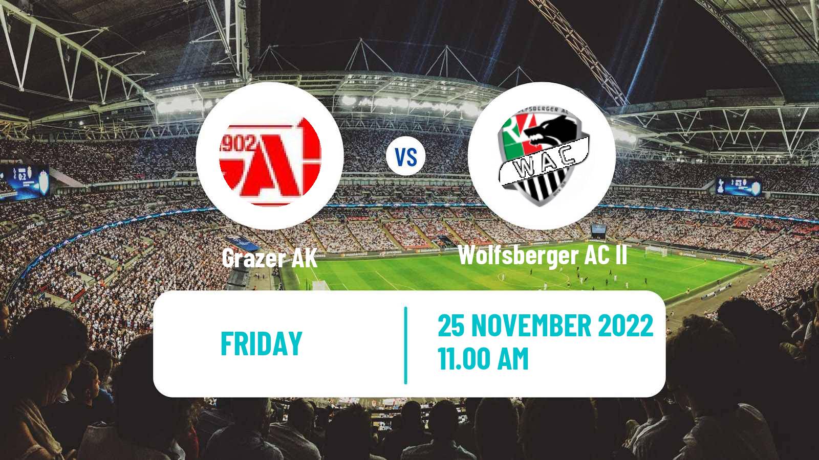 Soccer Club Friendly Grazer AK - Wolfsberger AC II