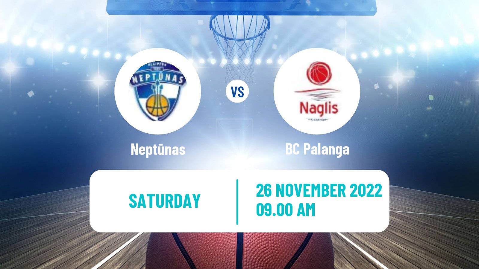 Basketball Lietuvos NKL Neptūnas - Palanga