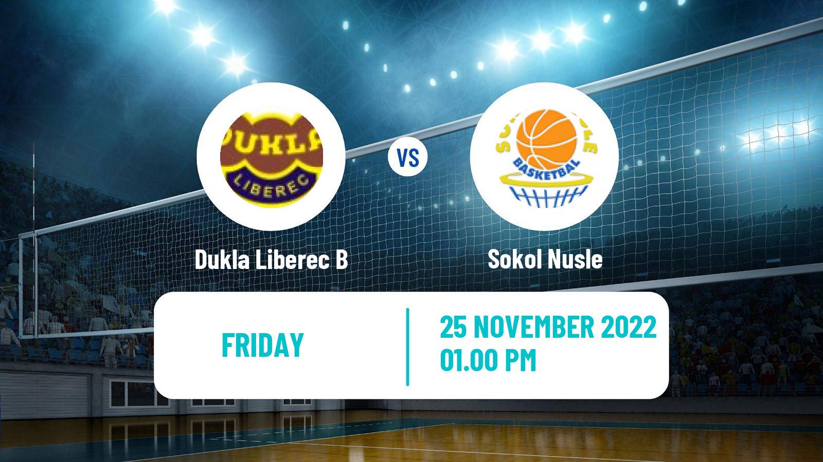 Volleyball Czech 1 Liga Volleyball Women Dukla Liberec B - Sokol Nusle