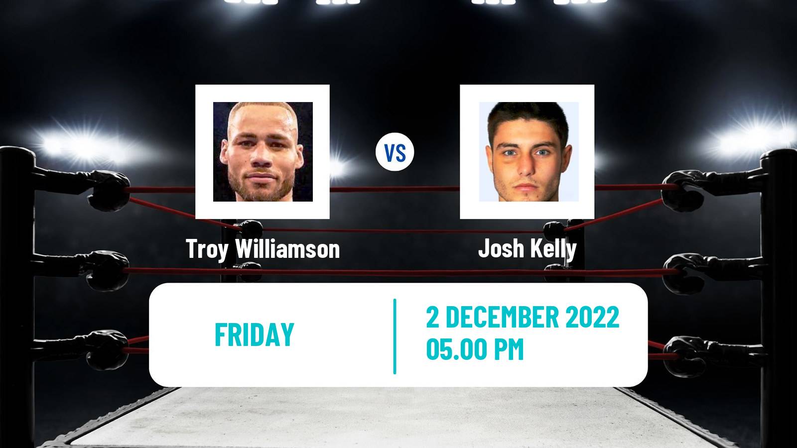 Boxing Boxing Troy Williamson - Josh Kelly