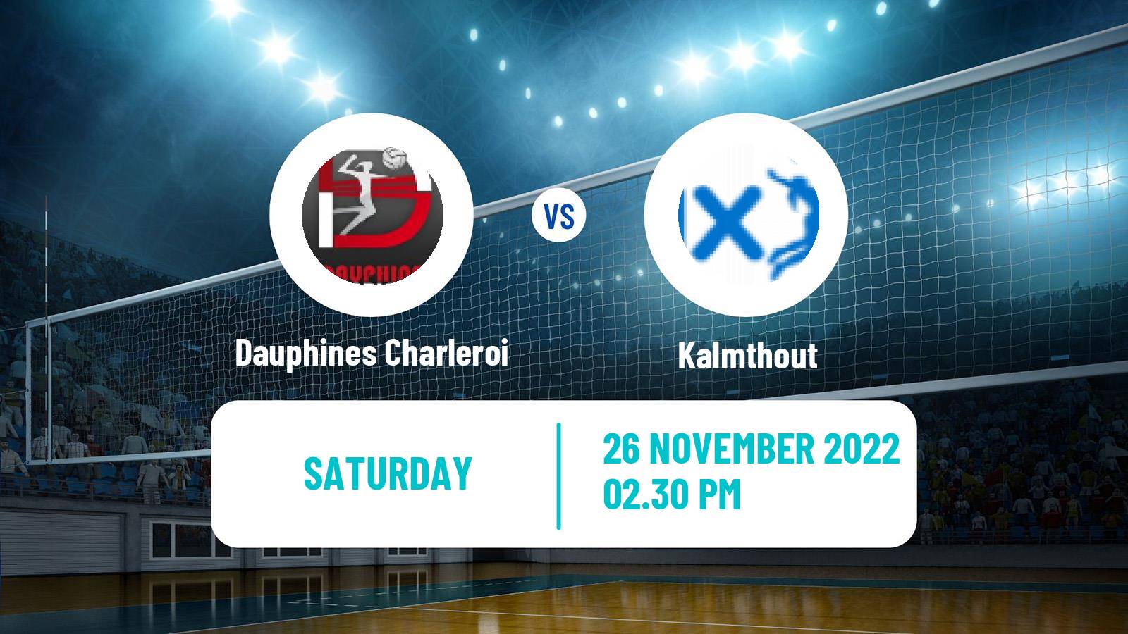 Volleyball Belgian Liga A Volleyball Women Dauphines Charleroi - Kalmthout