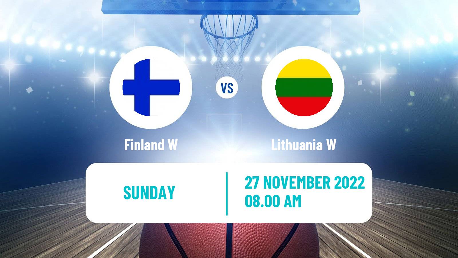 Basketball EuroBasket Women Finland W - Lithuania W
