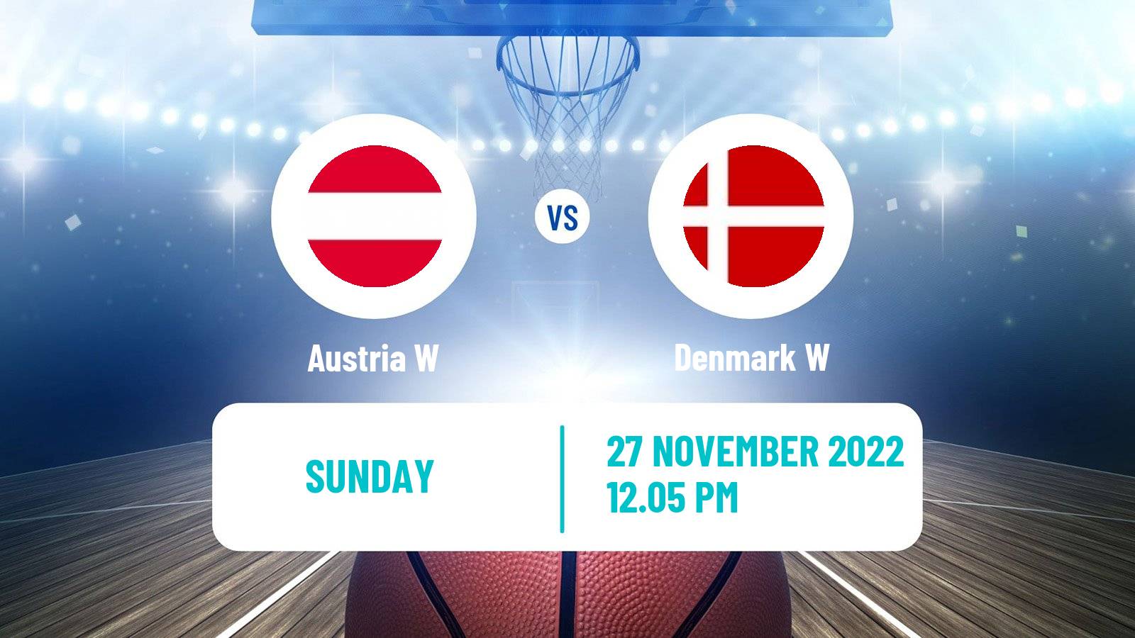Basketball EuroBasket Women Austria W - Denmark W