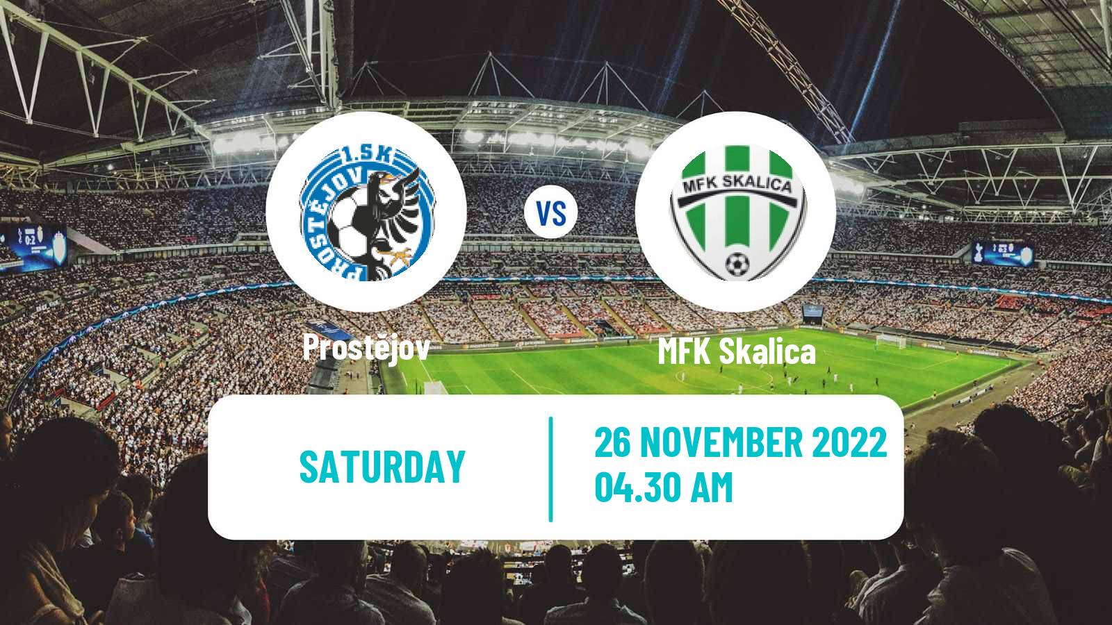 Soccer Czech Tipsport Liga Prostějov - Skalica