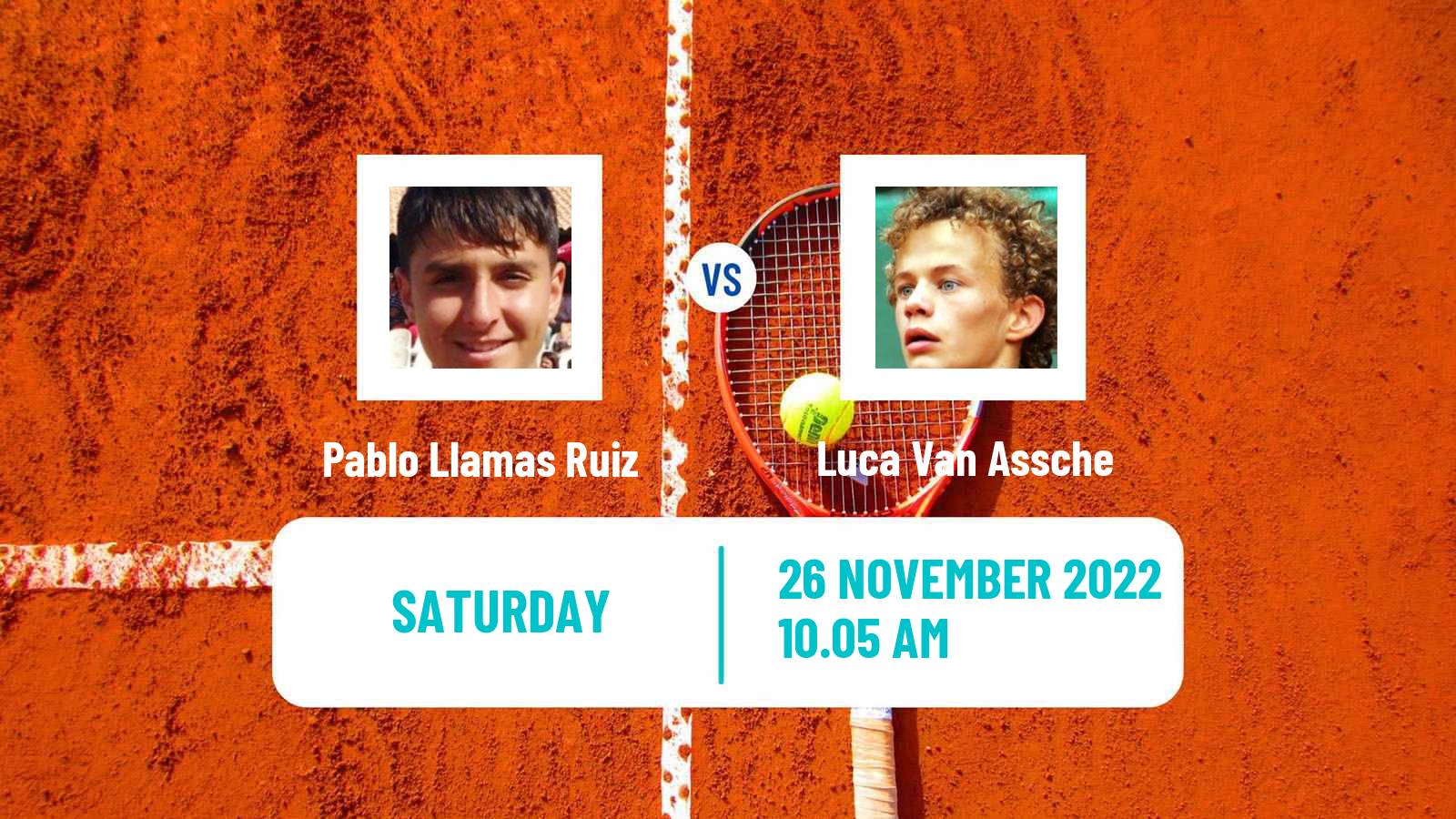 Tennis ATP Challenger Pablo Llamas Ruiz - Luca Van Assche
