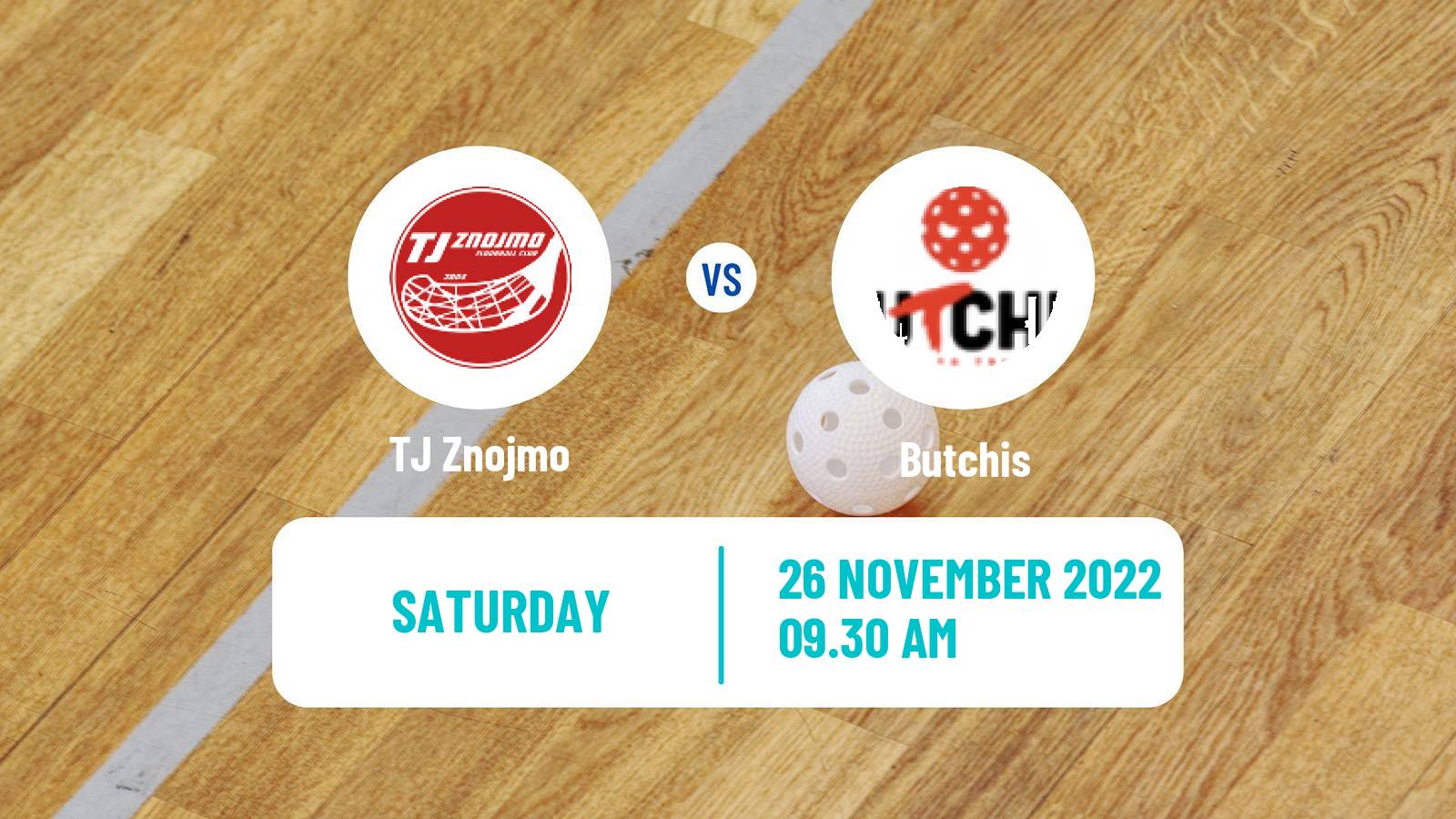 Floorball Czech 1 Liga Floorball Znojmo - Butchis
