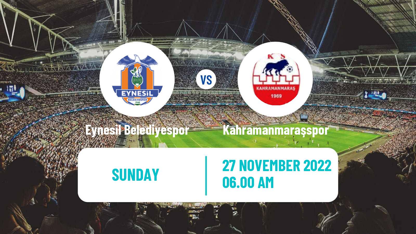 Soccer Turkish 3 Lig Group 2 Eynesil Belediyespor - Kahramanmaraşspor