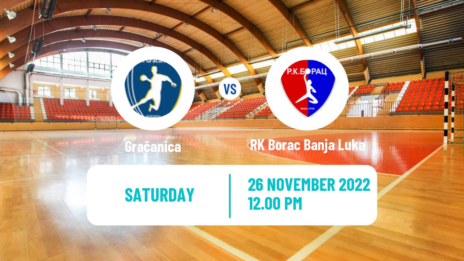 Handball Bosnian Premijer Liga Handball Gračanica - RK Borac Banja Luka