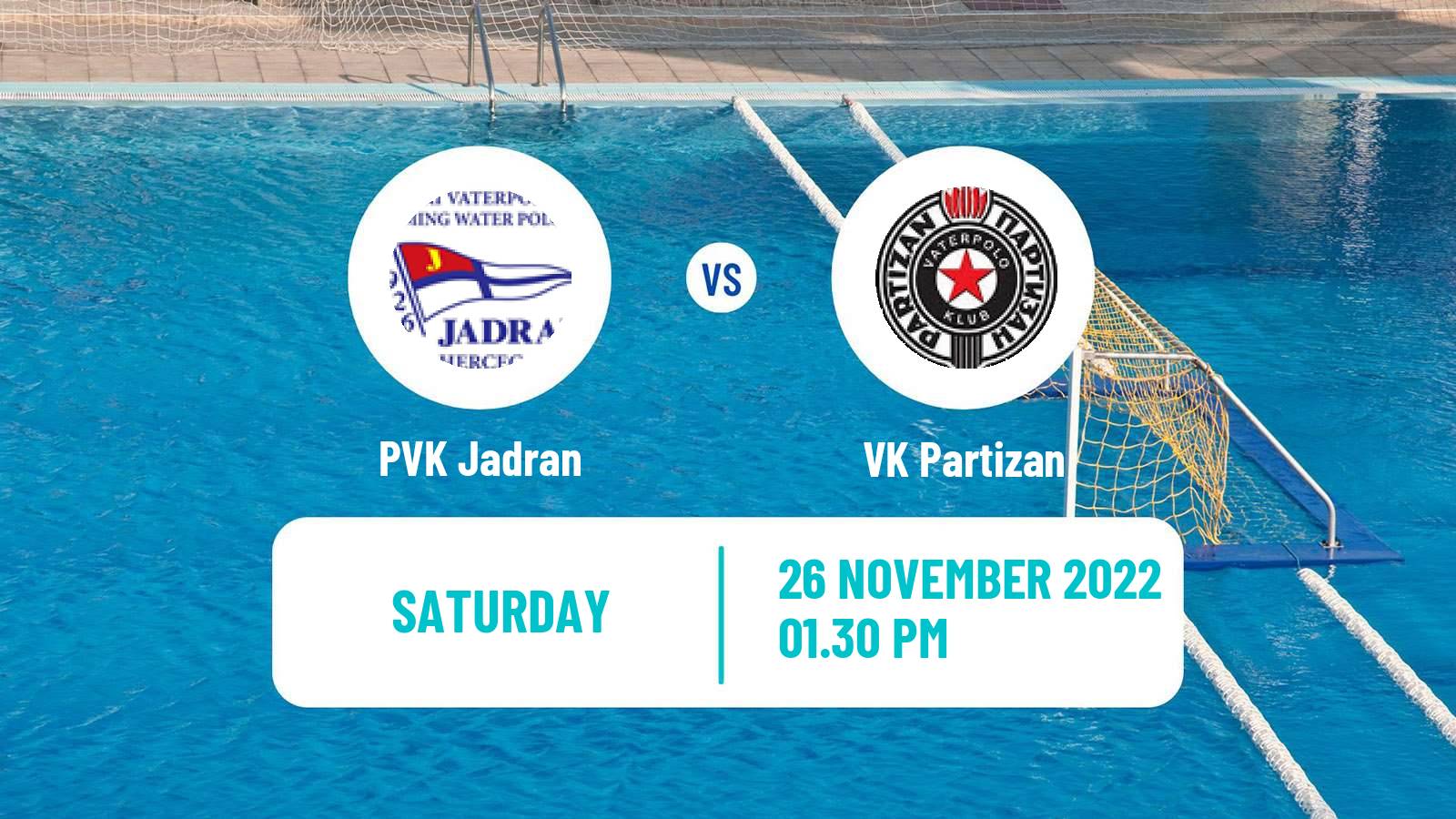 Water polo Regional League Water Polo PVK Jadran - Partizan