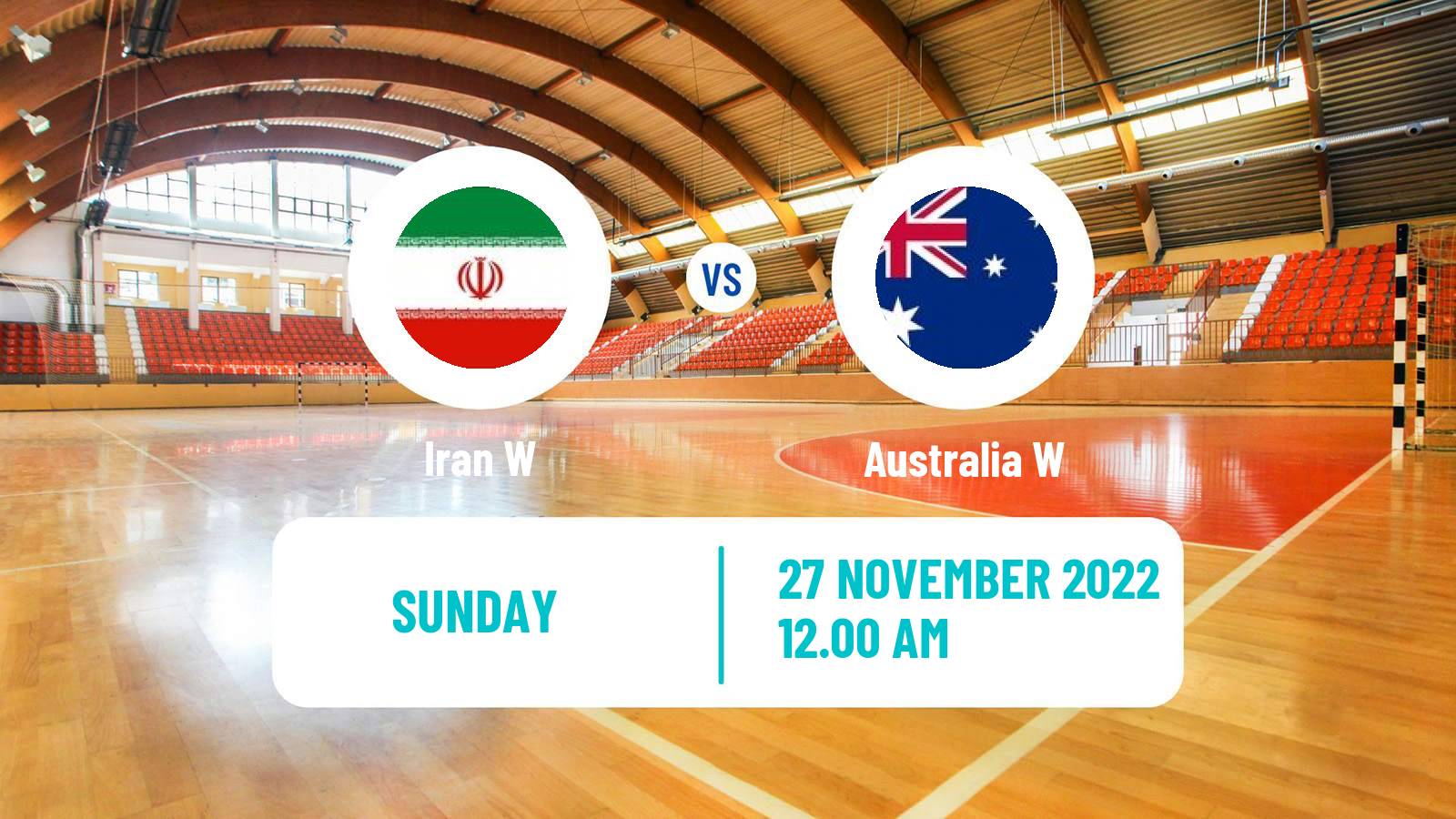 Handball Asian Championship Handball Women Iran W - Australia W