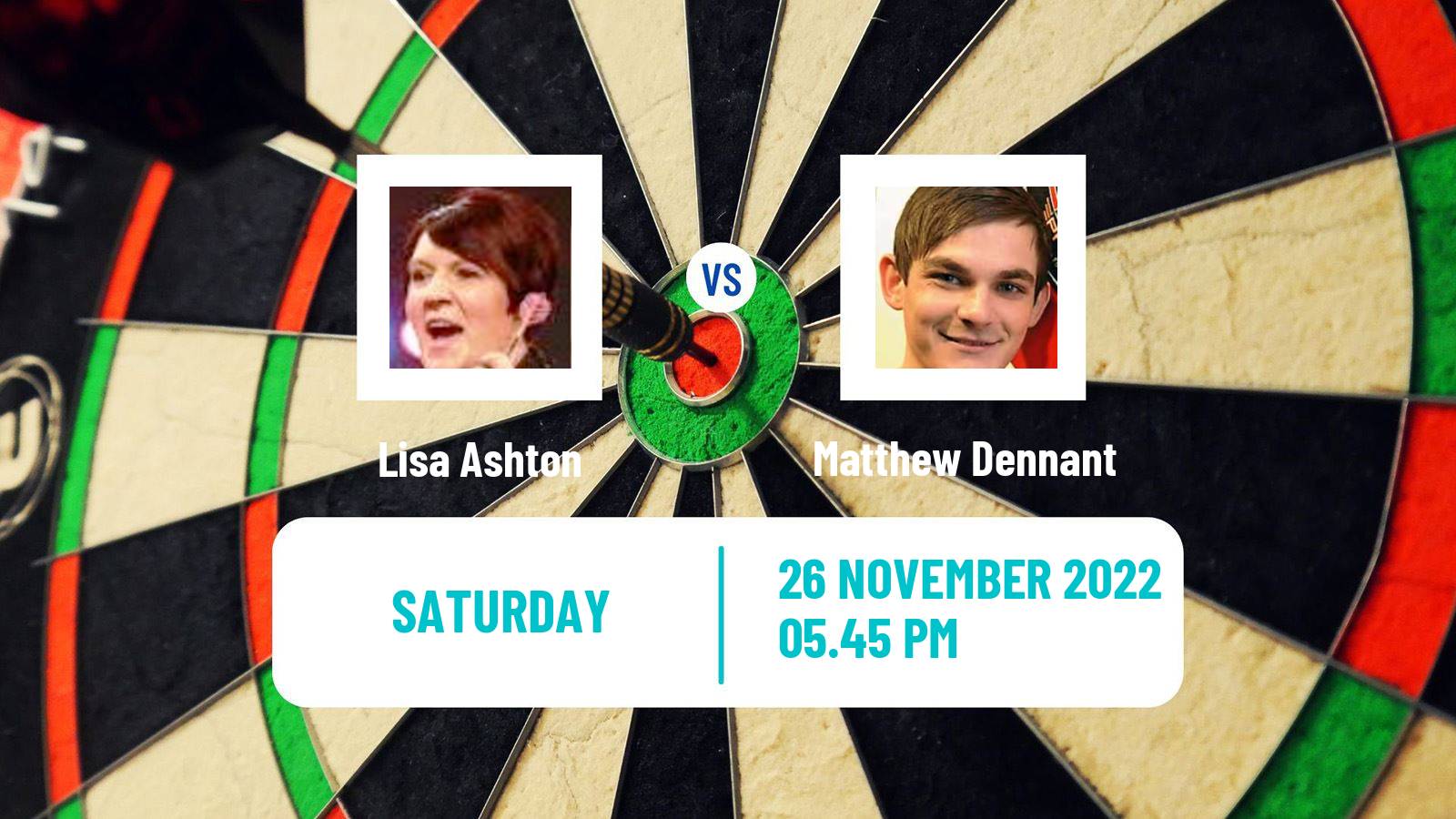 Darts Darts Lisa Ashton - Matthew Dennant