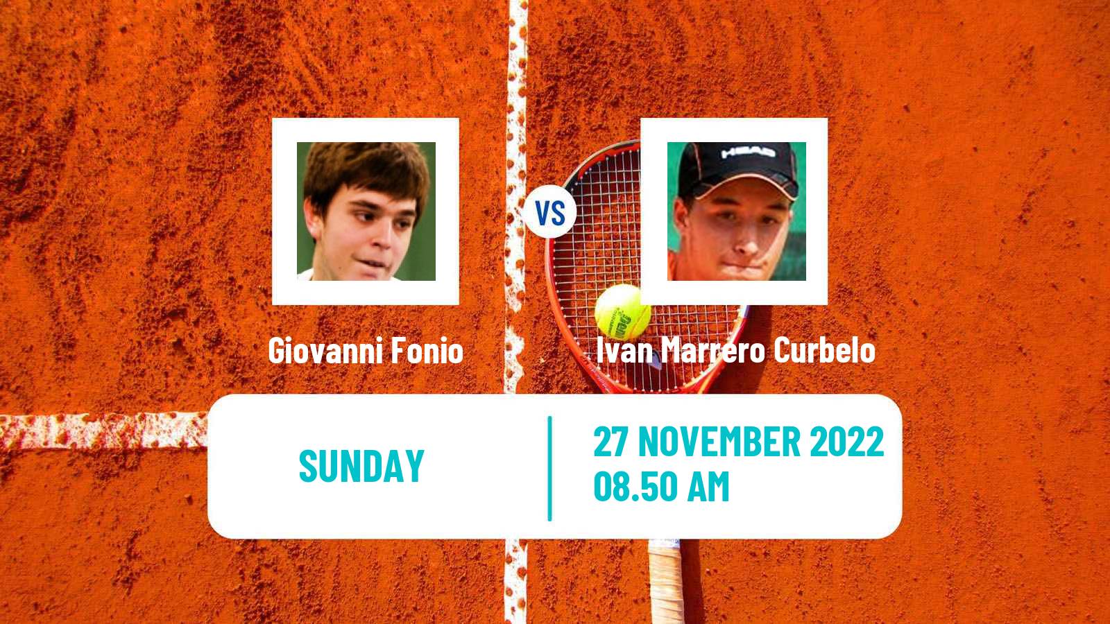 Tennis ATP Challenger Giovanni Fonio - Ivan Marrero Curbelo