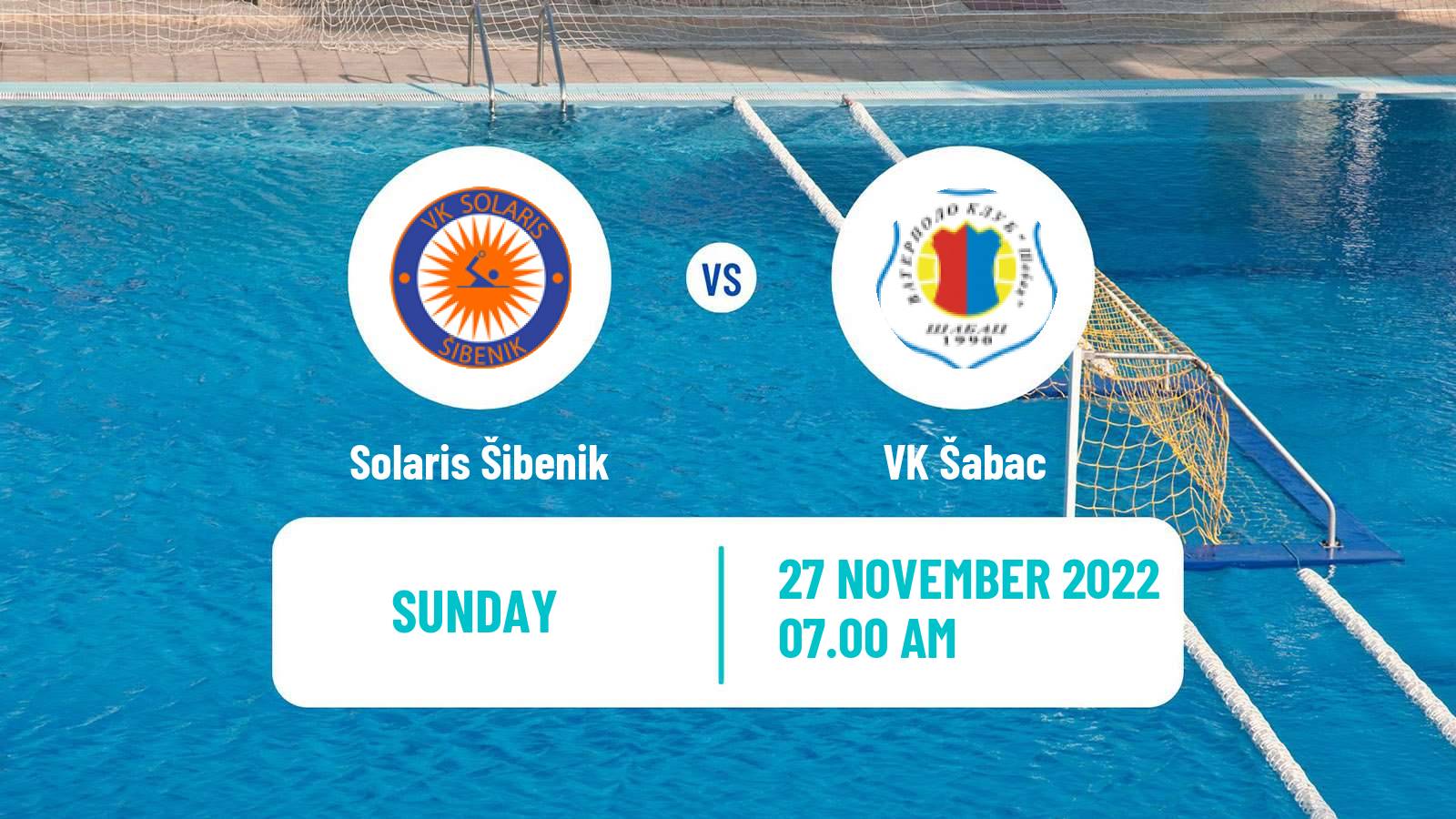 Water polo Regional League Water Polo Solaris Šibenik - Šabac
