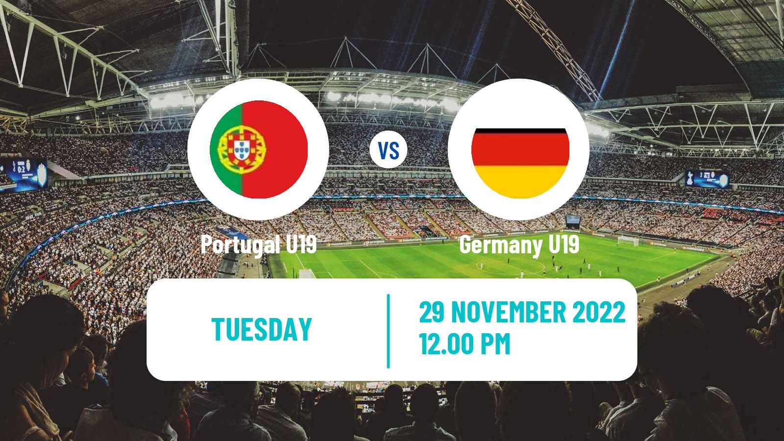 Soccer Friendly Portugal U19 - Germany U19
