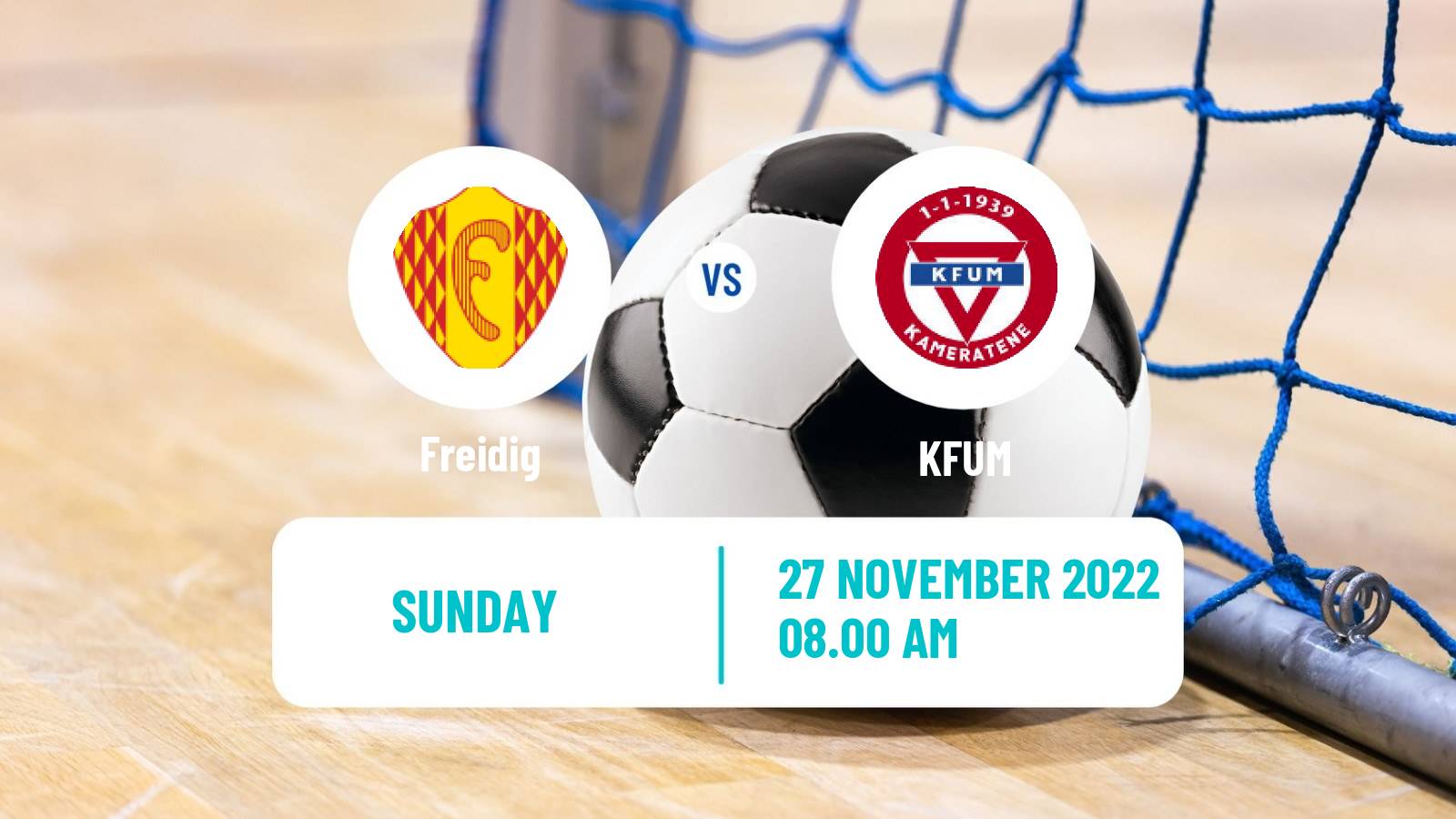 Futsal Norwegian Eliteserien Futsal Freidig - KFUM