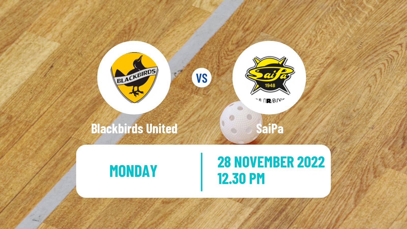 Floorball Finnish Cup Floorball Blackbirds United - SaiPa