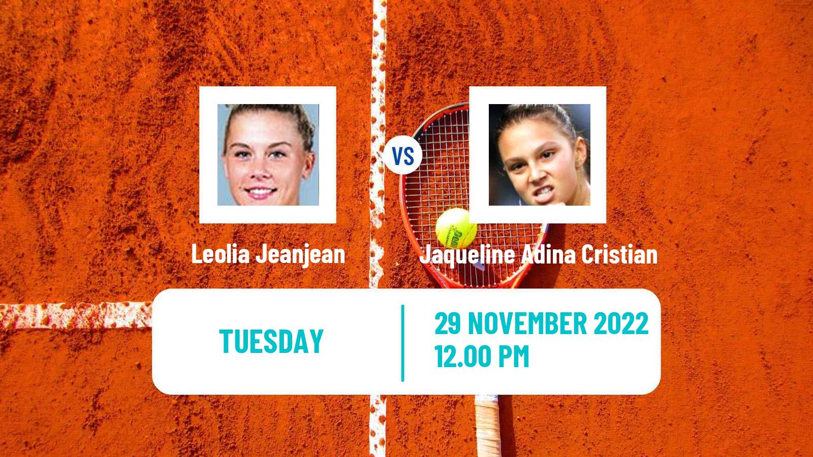 Tennis ATP Challenger Leolia Jeanjean - Jaqueline Adina Cristian