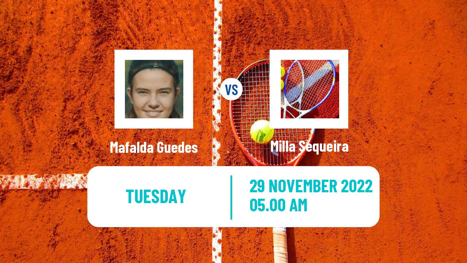 Tennis ITF Tournaments Mafalda Guedes - Milla Sequeira