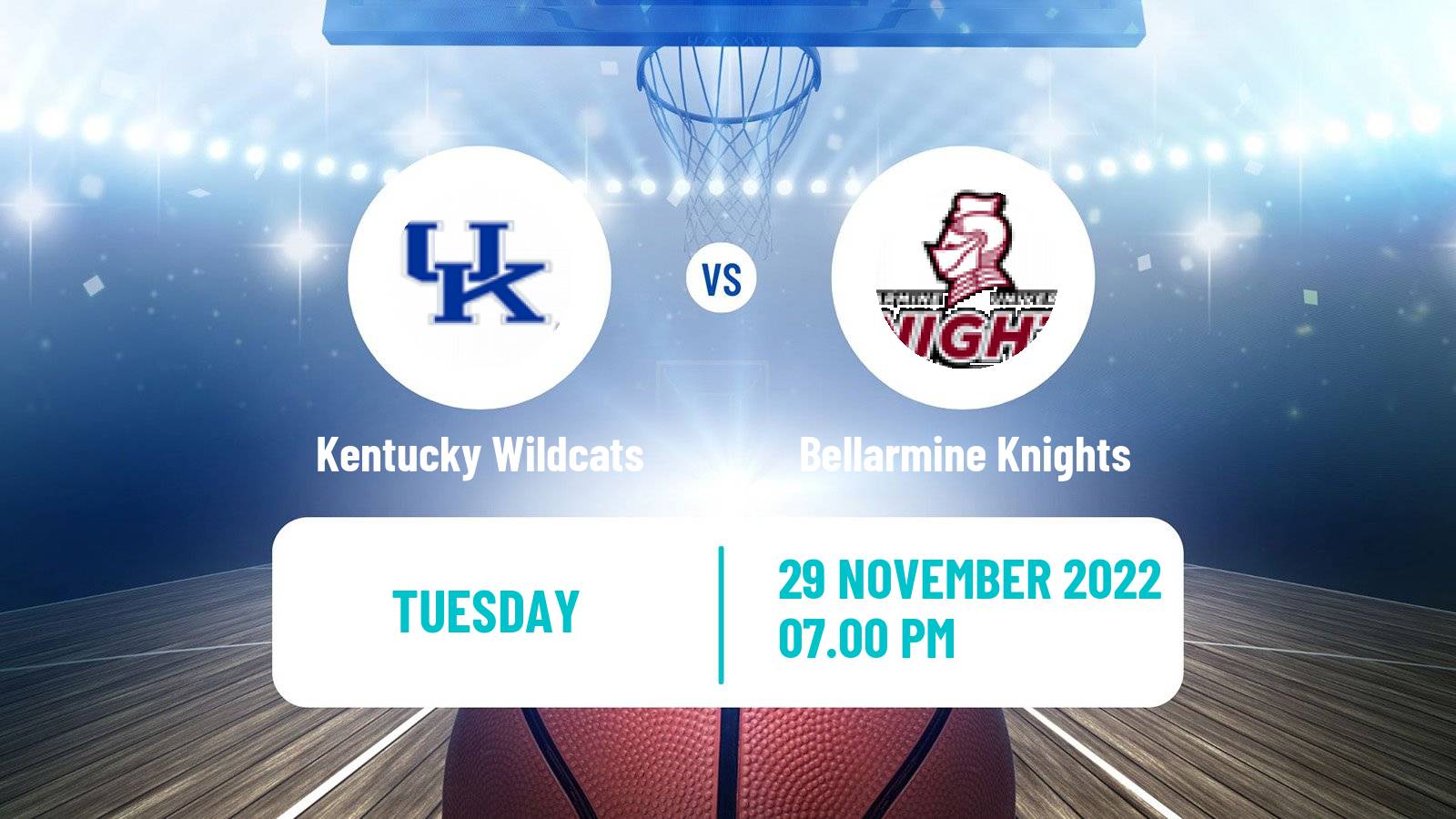 Basketball NCAA College Basketball Kentucky Wildcats - Bellarmine Knights