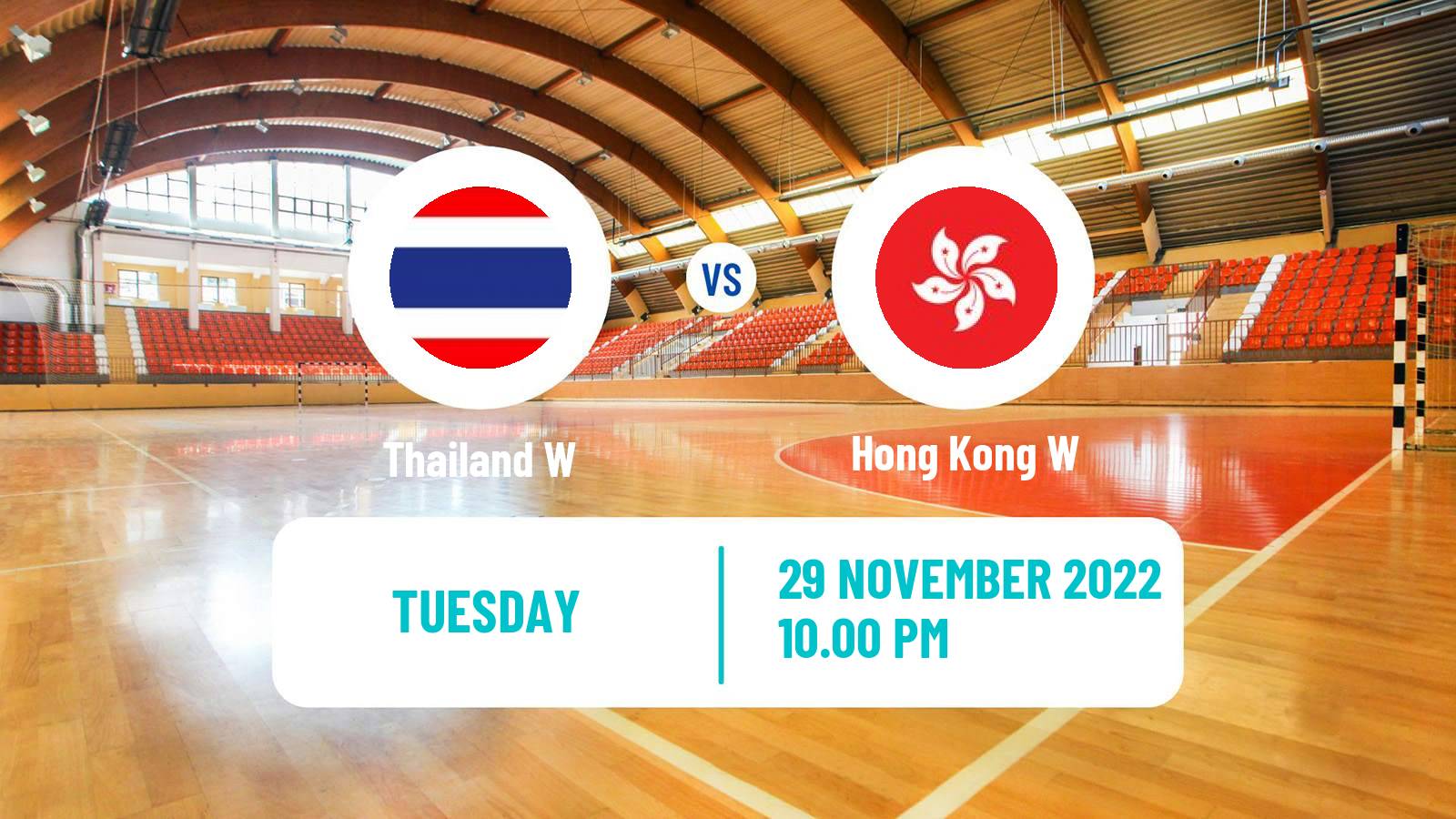 Handball Asian Championship Handball Women Thailand W - Hong Kong W