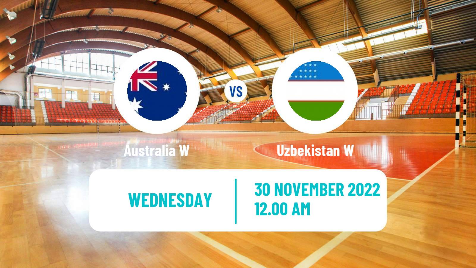 Handball Asian Championship Handball Women Australia W - Uzbekistan W