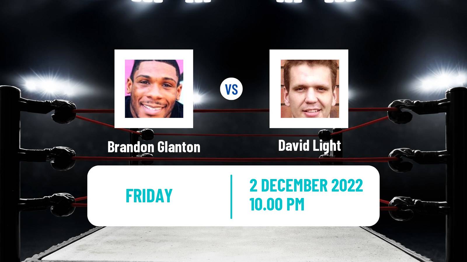 Boxing Boxing Brandon Glanton - David Light