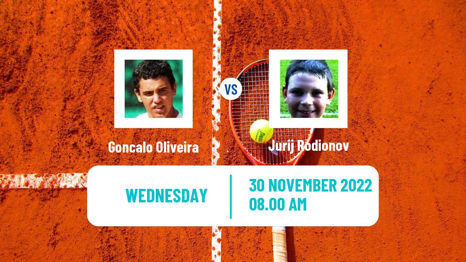 Tennis ATP Challenger Goncalo Oliveira - Jurij Rodionov
