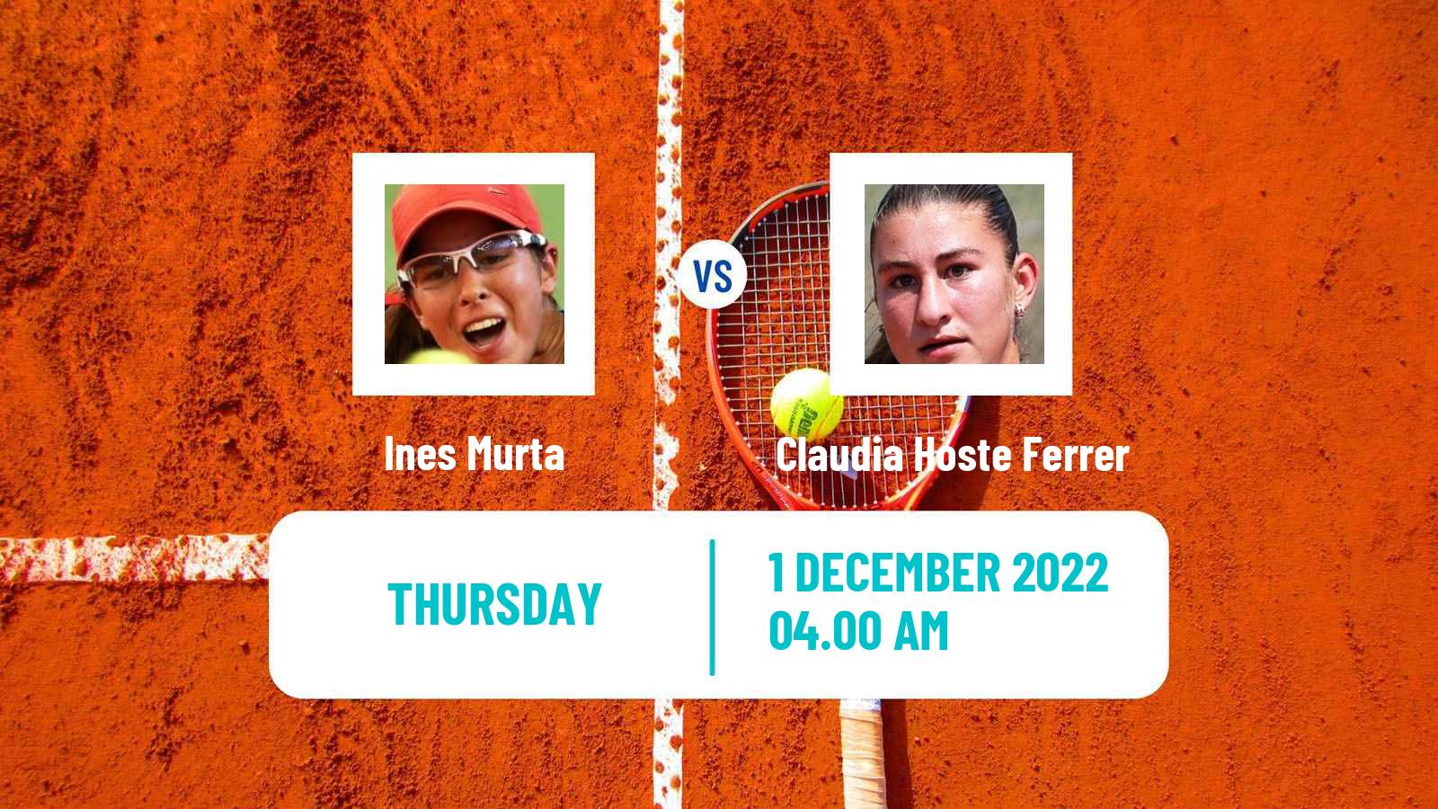 Tennis ITF Tournaments Ines Murta - Claudia Hoste Ferrer