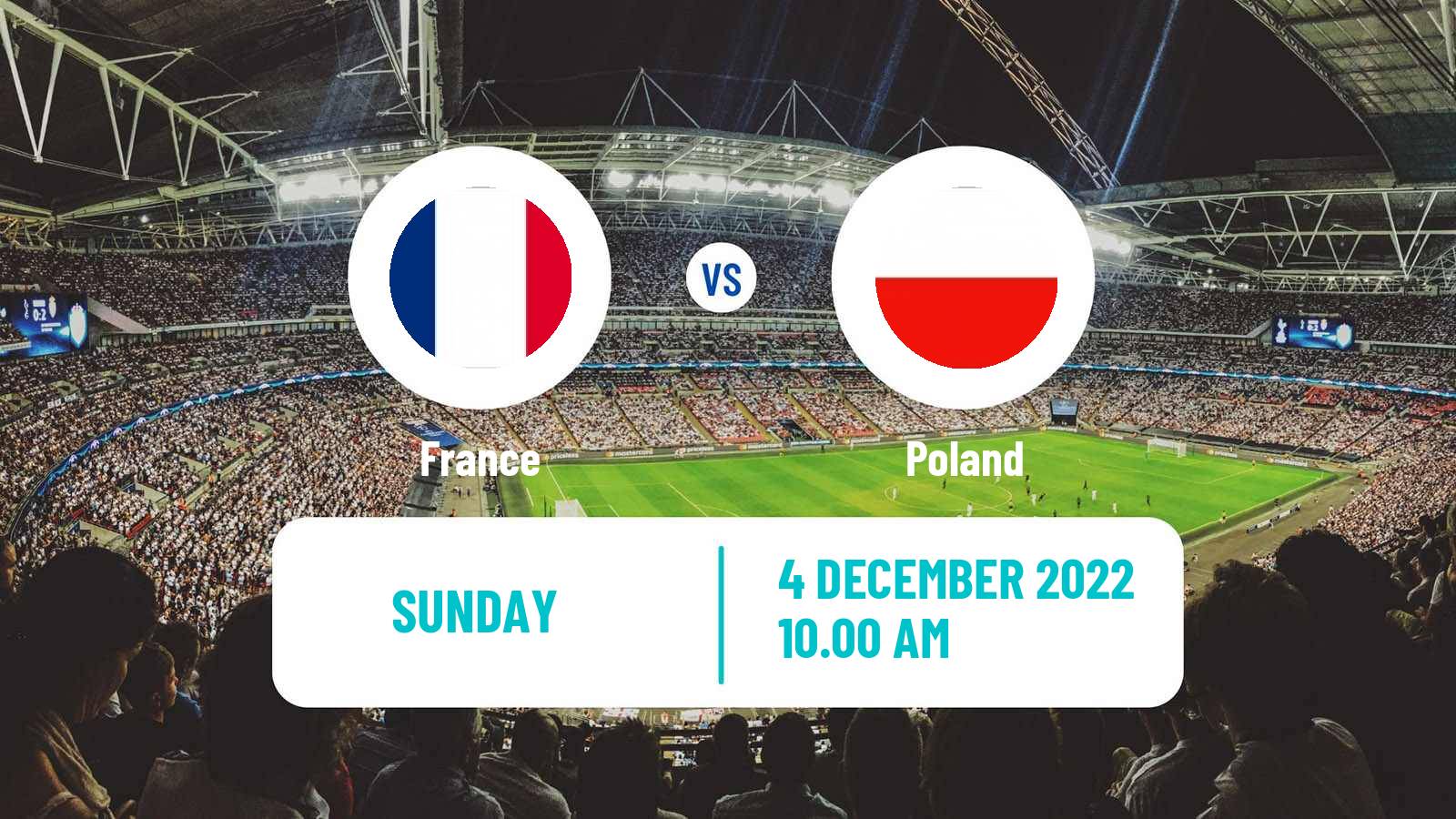 Soccer FIFA World Cup France - Poland