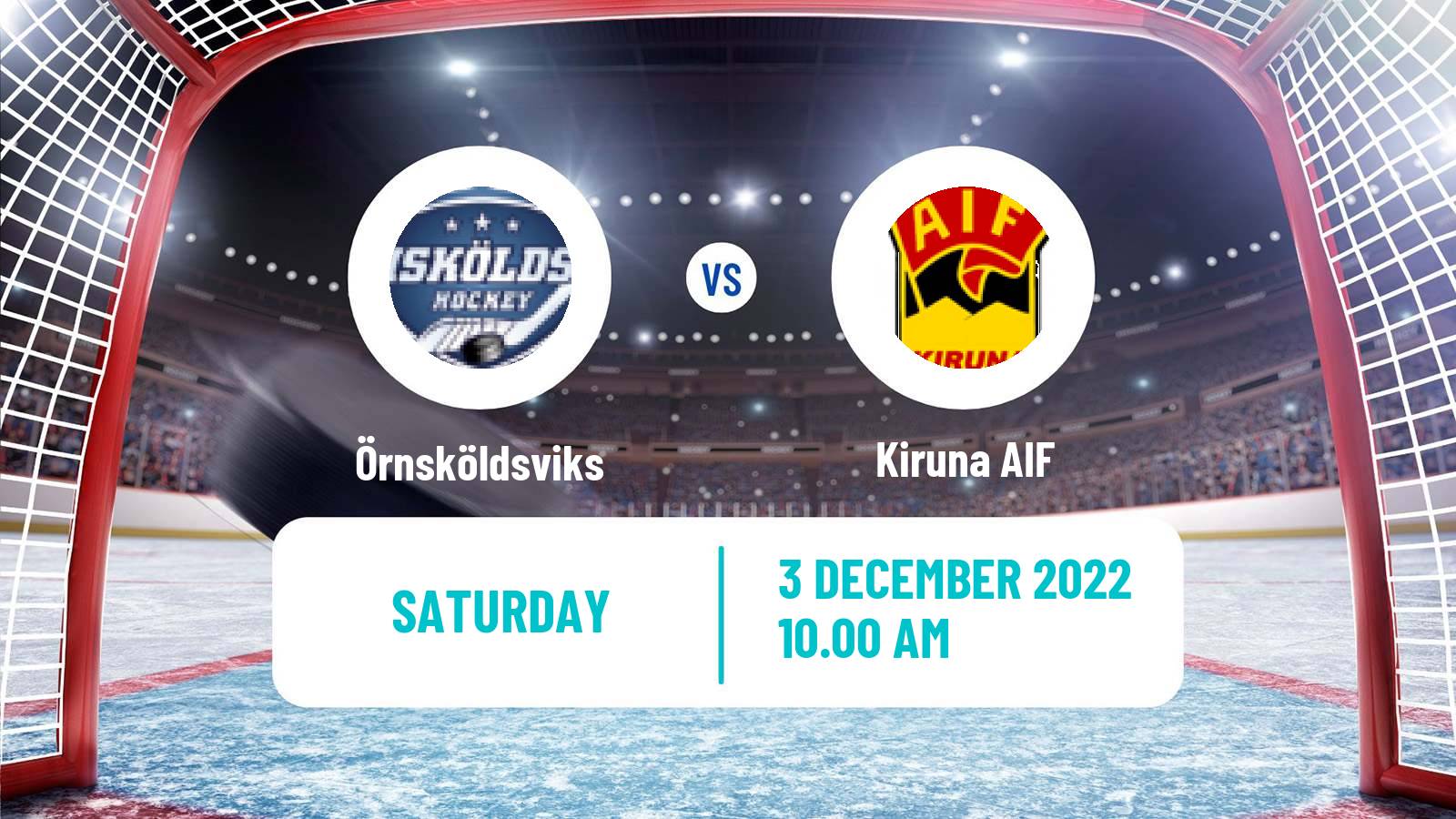 Hockey Swedish HockeyEttan Norra Örnsköldsviks - Kiruna AIF